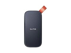 SANDISK 2TB Portable SSD - Up to 800MB/s, USB-C, USB 3.2 Gen 2, Updated Firmware - External Solid State Drive - SDSSDE30-2T00-G26 (Open Box)