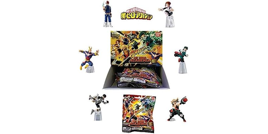 Bandai Namco My Hero Academia 3.5" Mini-Figure Case Pack (24 Figures)