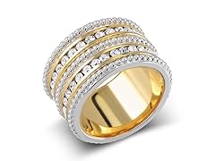 Yellow gold Eternity Band