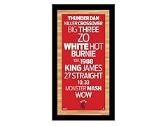 Miami Heat 9.5" x 19" Sign