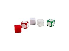 Blank Dice and Labels Set, Set of 36