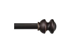 Kenney Kendall Knob Window Curtain Rod