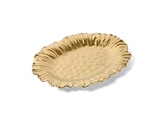 Elegance Luxury Gold Sunflower Platter 