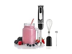 RaeDunn Immersion Hand Blender w Handheld Immersion Blender
