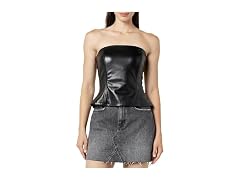 The Drop Women Alejandra Strapless Corset Top