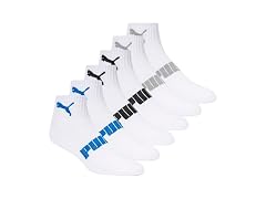 PUMA Men's 12-Pairs Quarter Crew Socks