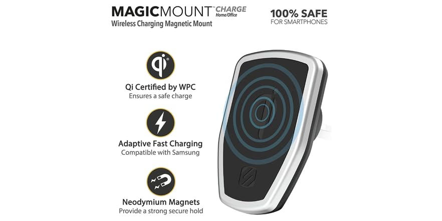 Scosche Wireless Charging Magnetic Mount