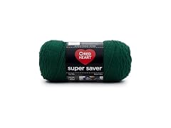 Red Heart RED Heart Super Saver Yarn, Hunter Green