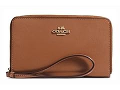 Coach Smooth Leather Zip Case - Pick Color