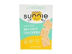 Sunnie, Crackers Grain Free Sea Salt, 3