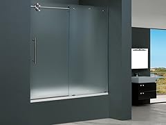 VIGO Elan 60" Frameless Tub Left-Sided Door