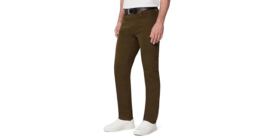 Amazon Essentials Men's Regular Fit Five Pocket Pants for $12 + free shipping w/ Prime