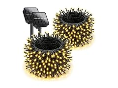 Brightever 2-Pack Solar String Lights Outdoor