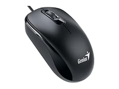 Genius DX-110 - Black USB Optical Mouse,