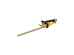 DEWALT 20V MAX* Cordless Hedge Trimmer, 5.0 Ah, 22-Inch (DCHT820P1)