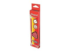 Helix Maped Red Checking Triangular Graphite