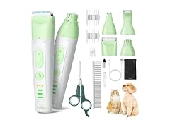 Dog Grooming Kit 4-in-1 Clippers & Grinder