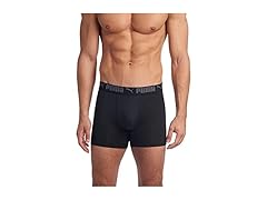 (3 Pk) PUMA Athletic Boxer Briefs, Small