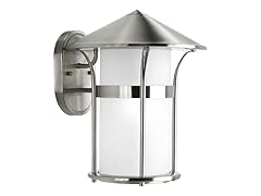 1-Light Wall Lantern, Stainless Steel