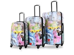 TUCCI Italy New York Love 3PC Luggage
