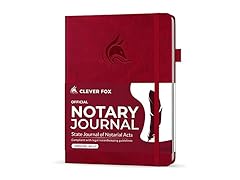 Notary Journal w/ 612 Entries