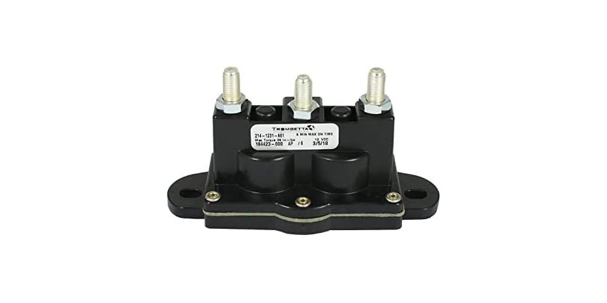 6 Terminal Continuous 12 Volt Winch Motor Contactor - REVERSING SOLENOID RELAY E - Foto 13