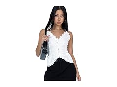 Princess Polly Juliana Mesh Lace Crop Top