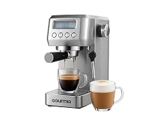 Gourmia Slim Espresso Machine with LCD Screen 