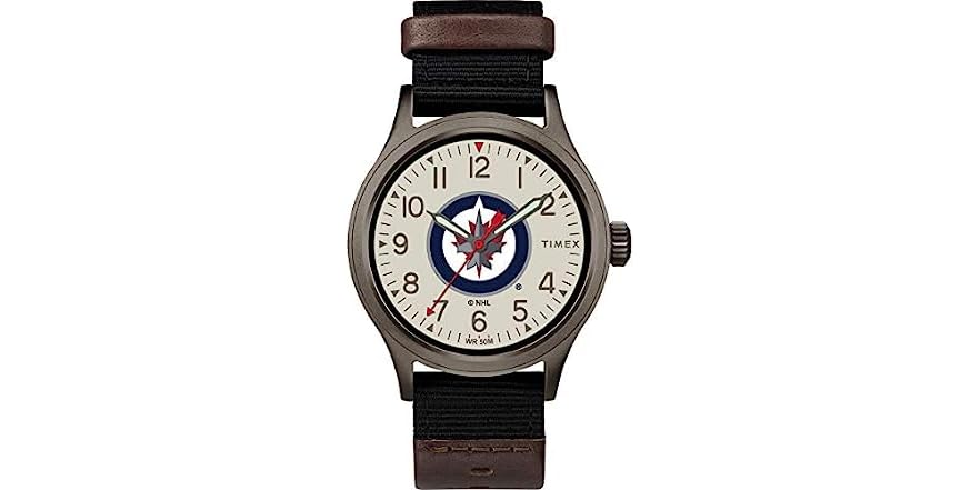 Timex Tribute Orologio Casual Con Quadrante Tennessee Volunteers - Cinturino In Acciaio, Vetro Minerale, Luci Indiglo E Resistenza 50m