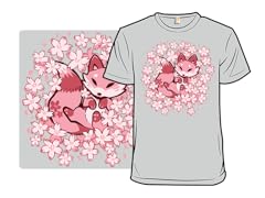 Cherry Blossom Fox