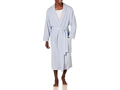 Amazon Essentials Men's Waffle Bath Robe (Medium)