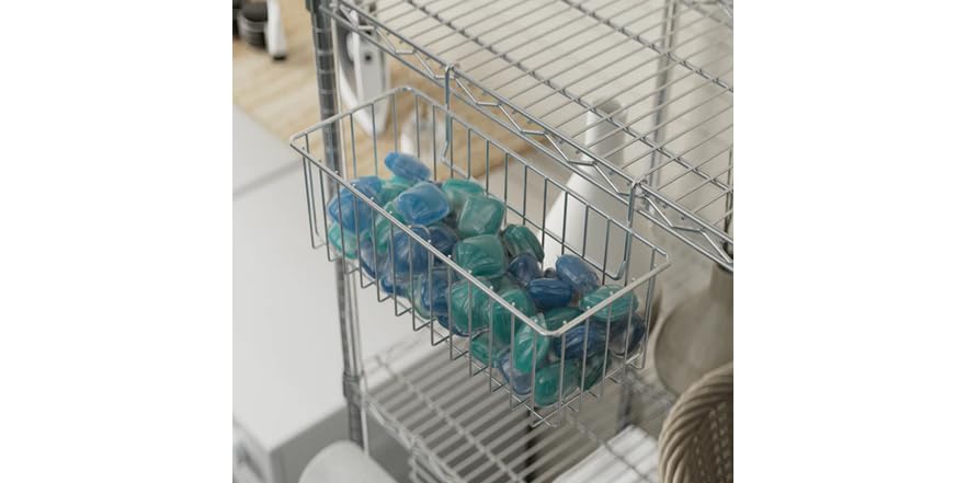 Everest Wire Rack Accessories Kit 7-Pack - Silver