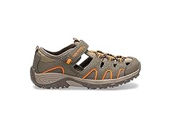 Merrell Kids Sandal Grey/Orange (9)