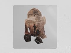 "Friends In Space" Metal Poster