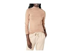Amazon Essentials Women Lightweight Mockneck Sweater