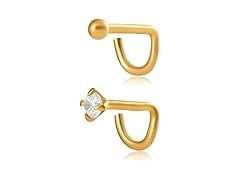 Amazon Essentials 14k Gold Cubic Zirconia And 2