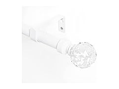NICETOWN Window Treatment Single Curtain Rod Set 