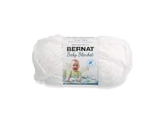 Bernat Baby Blanket Yarn, 3.5oz White