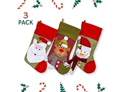Lexi Home MW3196 Christmas Stockings