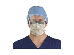 HALYARD FLUIDSHIELD 2 Fog-Free Mask, 100)