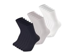 Mens Crew Socks Cotton 24 Pairs