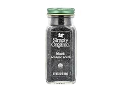 Simply Organic, Black Sesame Seed, 2.82