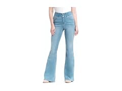 1822 Denim High-Rise Flared Stretch Jeans (28)