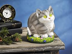 Glow Anywhere LED Cat Statue - Gray