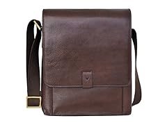 Aiden Medium Crossbody Messenger Brown