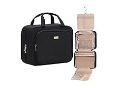 NISHEL Travel Toiletry Bag for Women Large Capacity