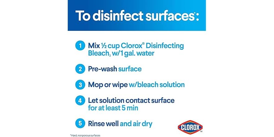 Clorox Disinfecting Bleach