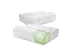 Biopedic 2Pk Contour Memory Foam Pillows