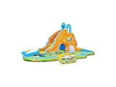 SUNNY&FUN Spongebob Deluxe Inflatable Water Slide Park