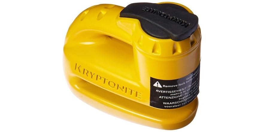 Kryptonite Krypto 5-s Disc Lock Yellow - 000884 Bbs | Meses sin interés